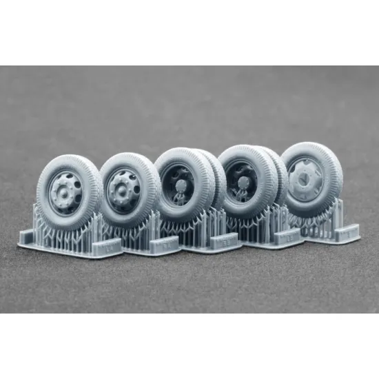 Scalex Ww-48004w 1/48 Blitz Late V1 Deformed Wheel Set For Italeri Tamiya