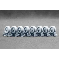 Scalex Wm-72012 1/72 Shkh Vz 77 Dana To-3 15 00-21 Ordinary Wheel Set For Hobby Boss
