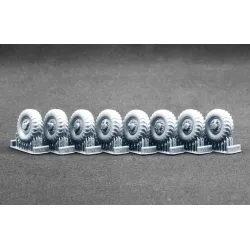 Scalex Wm-72012w 1/72 Shkh Vz 77 Dana To-3 15 00-21 Weighted Wheel Set For Hobby Boss