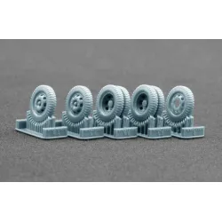 Scalex Ww-72001 1/72 Blitz Late V1 Ordinary Wheel Set For Academy Italeri