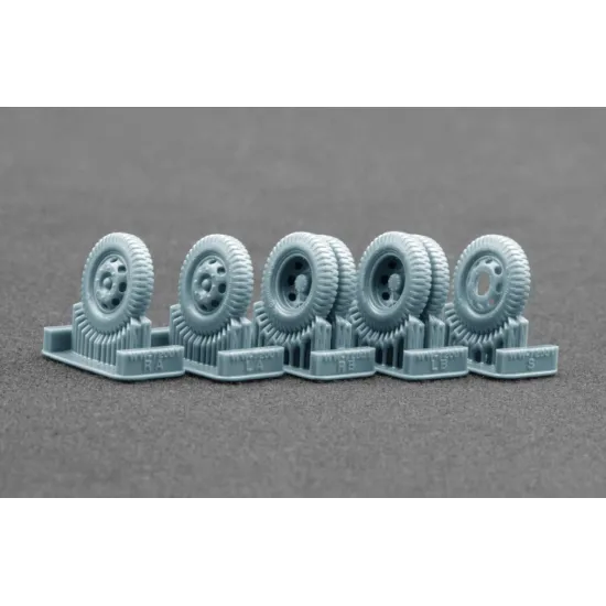 Scalex Ww-72001 1/72 Blitz Late V1 Ordinary Wheel Set For Academy Italeri