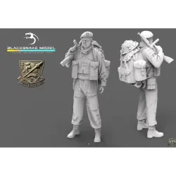 Black Snake K-07-16 1/16 Rifleman Commando Kieffer Kit 7 Resin Figure Kit