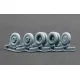 Scalex Ww-72002w 1/72 Blitz Late V2 Weighted Wheel Set For Academy Italeri