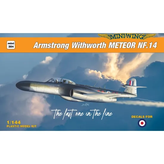 Miniwing 384 1/144 Amstrong Withworth Meteor Nf 14 / Raf /Armee De Lair