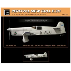 Sbs 7040 1/72 Percival Mew Gull E 2h Cape Town Record Flight