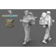 Black Snake K-10-16 1/16 Machine Gunner Mg 34 Commando Kieffer Resin Figure Kit
