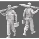 Black Snake K-12-16 1/16 Vickers Commando Gunner Kieffer Resin Figure Kit