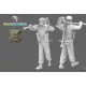 Black Snake K-14-16 1/16 Vickers Commando Kieffer Tripod Rifleman Resin Figure Kit