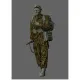 Black Snake Bep-01-16 1/16 Paratrooper Of The 1st Bep Foreign Legion Resin Figure