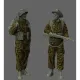 Black Snake Bep-03-04-16 1/16 2 Paratrooper Of The 1st Bep Foreign Legion Resin Figure