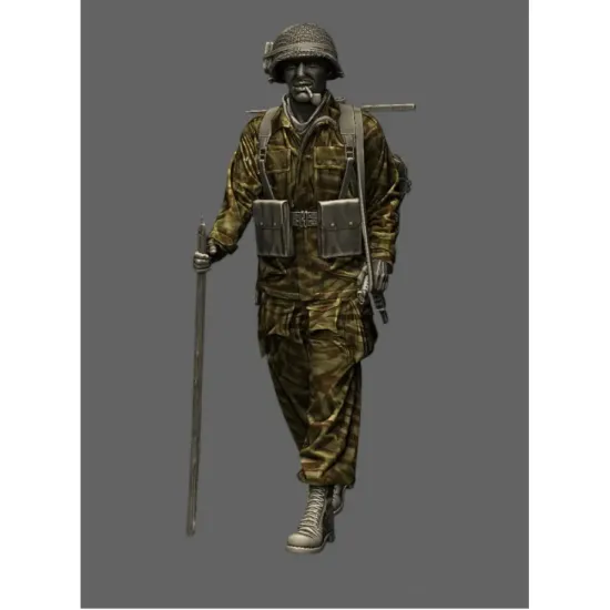 Black Snake Bep-06-16 1/16 Paratrooper Of The 1st Bep Foreign Legion Resin Figure