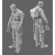 Black Snake St-02-16 1/16 101st Airborne Soldier Ww2 D-day Resin Figure Kit