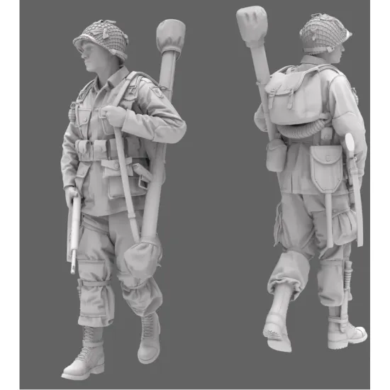 Black Snake St-14-16 1/16 101st Airborne Soldier Ww2 D-day Resin Figure Kit