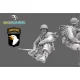 Black Snake St-18-16 1/16 101st Airborne Soldier Ww2 D-day Resin Figure Kit