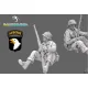 Black Snake St-21-16 1/16 101st Airborne Soldier Ww2 D-day Resin Figure Kit