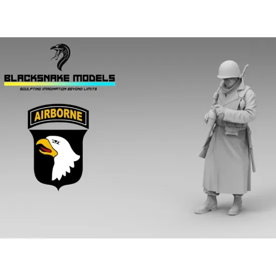 Black Snake St-25-16 1/16 Soldier Of The 101st Airborne Bastogne Ww2 D-day