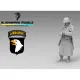 Black Snake St-25-16 1/16 Soldier Of The 101st Airborne Bastogne Ww2 D-day