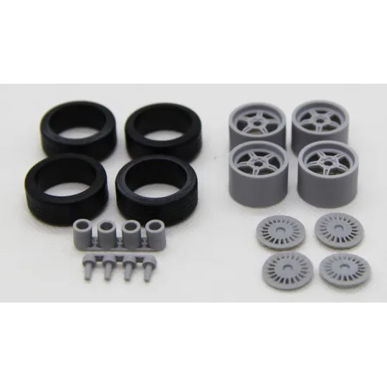 Diolex Dp24204 1/24 Wheels 17 Inch Bmw Styling 20 Oem For Tamiya Fujimi Aoshima Revell