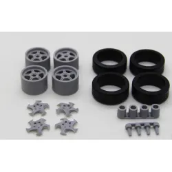 Diolex Dp24205 1/24 Wheels 17 Inch Bmw Styling 21 Oem For Tamiya Fujimi Aoshima Revell