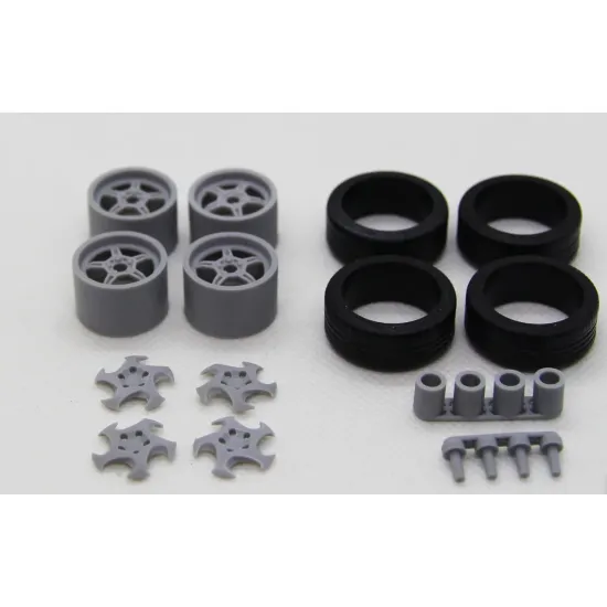 Diolex Dp24205 1/24 Wheels 17 Inch Bmw Styling 21 Oem For Tamiya Fujimi Aoshima Revell