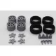 Diolex Dp24205 1/24 Wheels 17 Inch Bmw Styling 21 Oem For Tamiya Fujimi Aoshima Revell