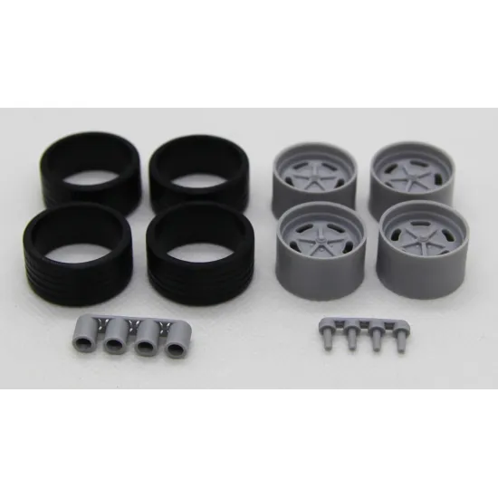 Diolex Dp24206 1/24 Wheels 20 Inch American Racing Vn471 For Tamiya Fujimi Aoshima Revell
