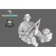 Black Snake Sog-12-16 1/16 Macv Sog Soldier Vietnam War Resin Figure Kit