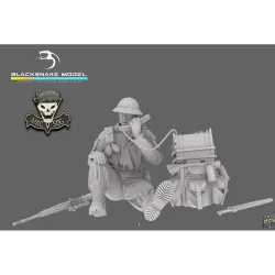 Black Snake Sog-13-16 1/16 Macv Sog Soldier Vietnam War Resin Figure Kit