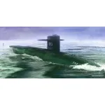 Ssn-593 Thresher Us Submarine 1/350 Micro-mir 350-005