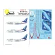 Lima November Decals 200-76 1/200 Braathens B737-400/500 And 700 In The Northern Light Scheme