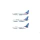 Lima November Decals 200-76 1/200 Braathens B737-400/500 And 700 In The Northern Light Scheme