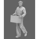 Black Snake Crew-04-16 1/16 Usa Tank Crew Ww2 Resin Figure Kit