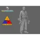 Black Snake Crew-08-16 1/16 Usa Tank Crew Ww2 Resin Figure Kit
