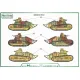 Model Maker D35015 1/35 Decal For Polish Tanks Markings 1920 - 1939