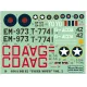 Model Maker D72036 1/72 Decal For Dh-82 Tiger Moth Vol2