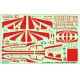 Model Maker D72200 1/72 Decal For Pzl Ts-11 Iskra Red White Sparks