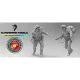 Black Snake Usmc-04-16 1/16 Us Marines Operation Iraqi Freedom 1 Figures In Kit