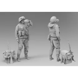 Black Snake Usmc-09-16 1/16 Us Marines Operation Iraqi Freedom Resin Figure Kit