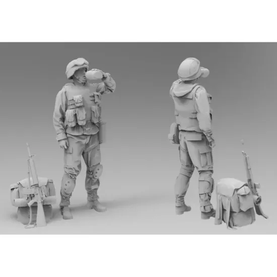 Black Snake Usmc-09-16 1/16 Us Marines Operation Iraqi Freedom Resin Figure Kit