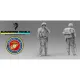 Black Snake Usmc-10-16 1/16 Us Marines Operation Iraqi Freedom Resin Figure Kit
