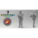 Black Snake Usmc-11-16 1/16 Us Marines Operation Iraqi Freedom Resin Figure Kit