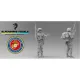 Black Snake Usmc-13-16 1/16 Us Marines Operation Iraqi Freedom Resin Figure Kit
