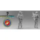 Black Snake Usmc-14-16 1/16 Us Marines Operation Iraqi Freedom Resin Figure Kit