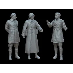 White Stork Miniatures F72190 1/72 Figures Black Brigade Officers Poland September 1939