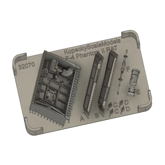 Kopecky Scale Models 32070 1/32 F-4 Phantom Ii Rat For Tamiya