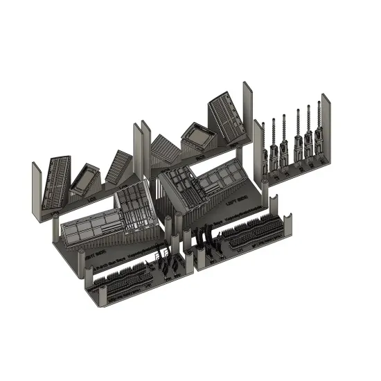 Kopecky Scale Models 32074 1/32 P-51 Mustang Gun Bays For Tamiya