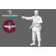 Black Snake Devil-01-16 1/16 Commando Red Devils Team Leader Resin Figure Kit