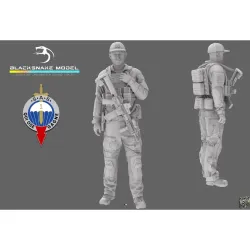 Black Snake Sas-01-16 1/16 1er Rpima French Sas Resin Figure Kit