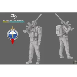 Black Snake Sas-03-16 1/16 1er Rpima French Sas Resin Figure Kit