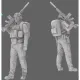 Black Snake Sas-03-16 1/16 1er Rpima French Sas Resin Figure Kit